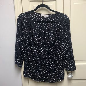 Patterned top from Loft
